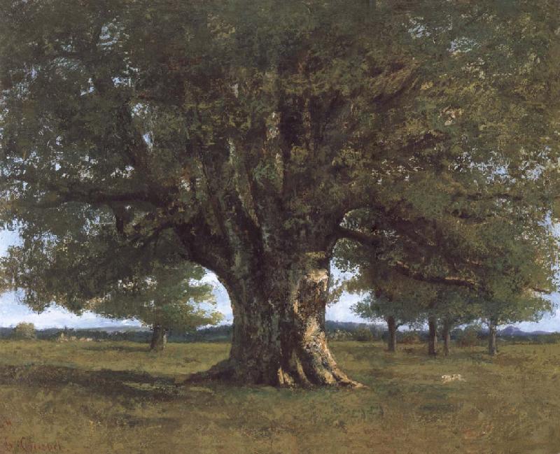 Gustave Courbet The Oak of Flagey